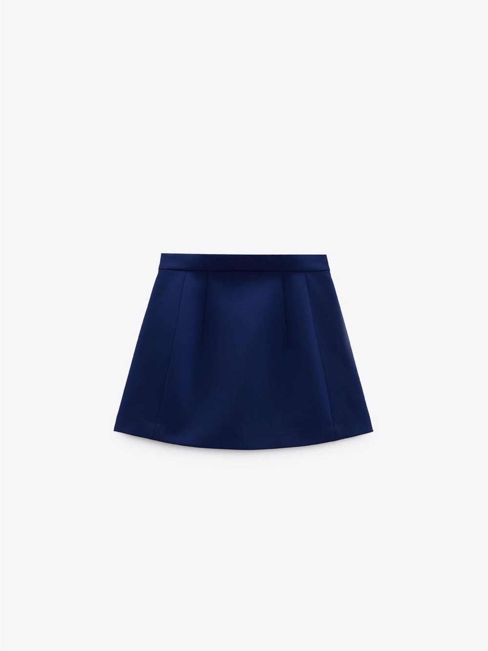 Classic Navy A-Line Mini Skirt